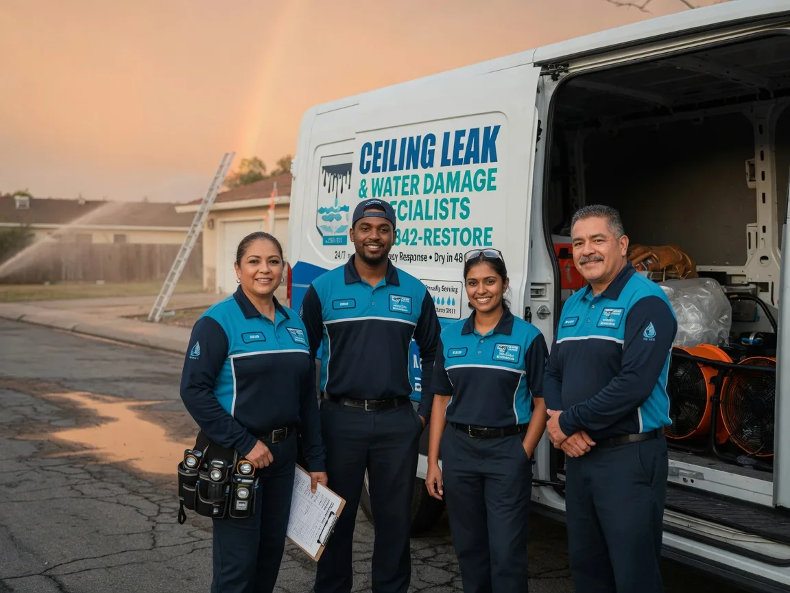 Ceiling Leak Cleanup company in Pace, MS