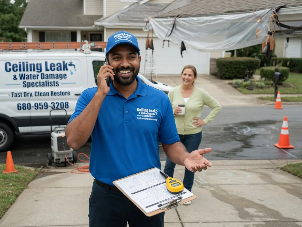 Ceiling Leak Cleanup Pace, MS FAQs