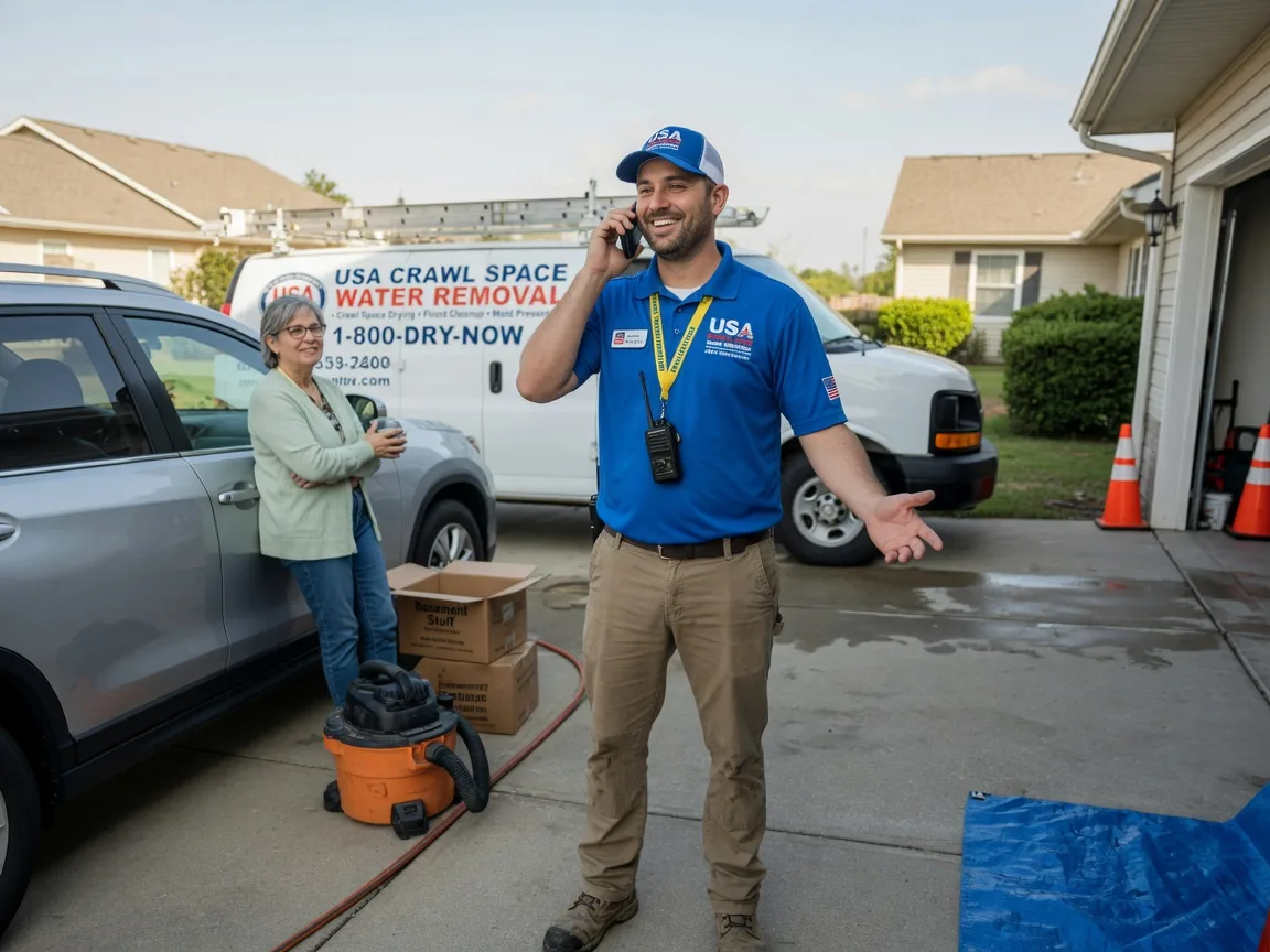 Crawl Space Water Removal Pace, MS FAQs